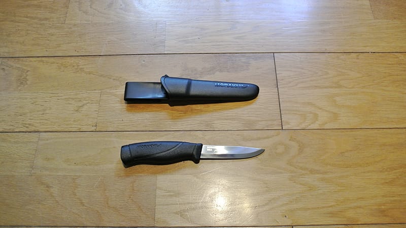 モーラナイフ (Morakniv) コンパニオン ヘビーデューティ ステンレス(Companion Heavy Duty Stainless)開封